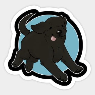 Labrador Retriever - Black Sticker